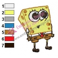SpongeBob SquarePants Embroidery Design 29